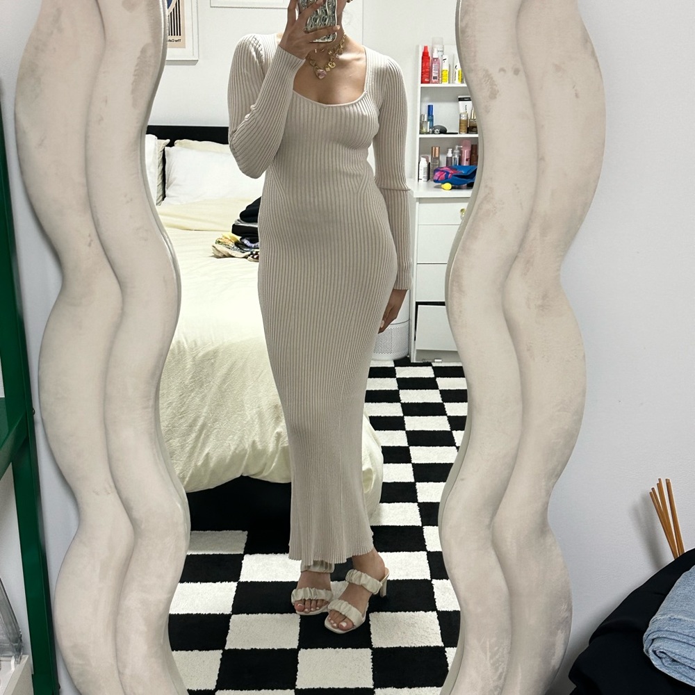 Abercrombie and Fitch sweater maxi dress